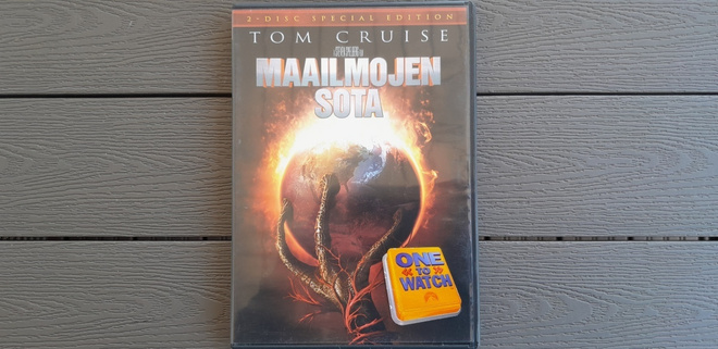 DVD: Maailmojen Sota 2-disc Special Ed. (Tom Cruise 2005)