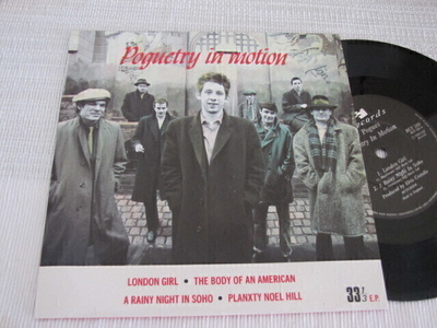 Pogues Poguetry in motion 7 45 UK 1986