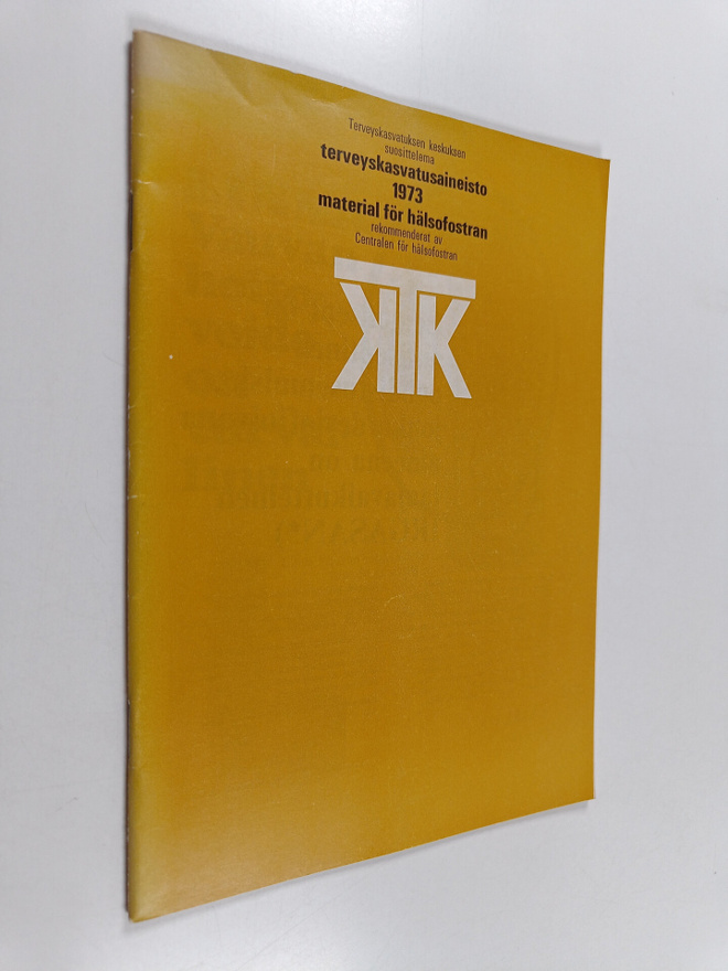 Terveyskasvatuksen keskuksen suosittelema 1973 : material...