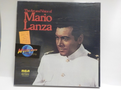 MARIO LANZA - THE ART AND VOICE OF MARIO LANZA M-/M- 3LP