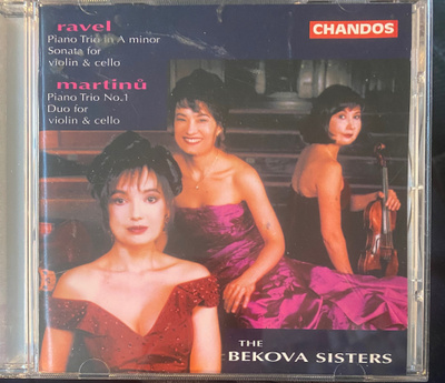 Bekova Sisters: Ravel, Martin? - Chandos 1996