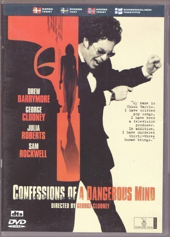 Salaisen agentin tunnustukset (Sam Rockwell, Drew Barrymore)
