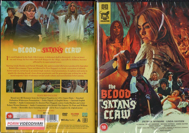 blood on satan´s claw	(38 569)	UUSI	-GB-	DVD			patrick wymar