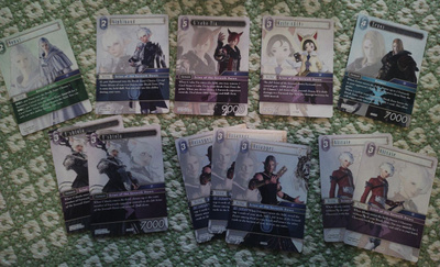 Final Fantasy TCG - FFXIV-kortteja (12 kpl)