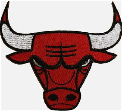 NBA - Chicago Bulls -kangasmerkki / hihamerkki