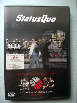 Status Quo - The Party Ain´t Over Yet DVD