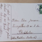 Tonttu ratsastaa tipulla lujaa, pajunkissoja kädessä p. 1924 - pikkukuva 2