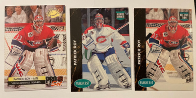 Patrick Roy x 9 erikoisuutta mm Gillette, Kellogg's, Diana D