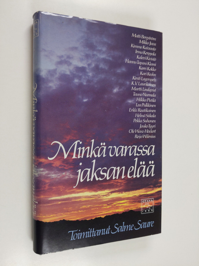 Salme (toim.) Saure : Minkä varassa jaksan elää