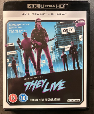 They Live (1988) (4K UHD + Blu-ray)