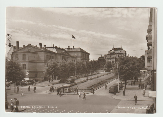 Bergen - Losjegaten , Teatrer