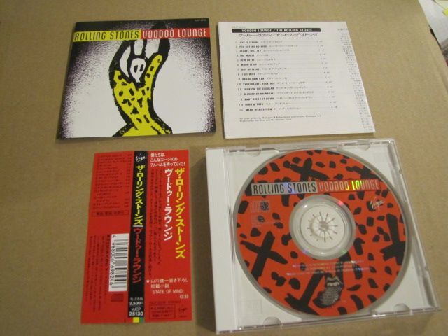 The Rolling Stones Voodoo Lounge cd japani 1994 obi