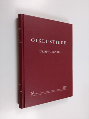Oikeustiede Jurisprudentia : Suomalaisen lakimiesyhdistyk...