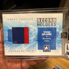 2008 ITG Superlative Famous Fabrics Jersey Silver /9 Selänne - pikkukuva 1