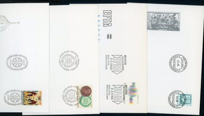 FDC 1985 kaikki 14 FDC kuorta