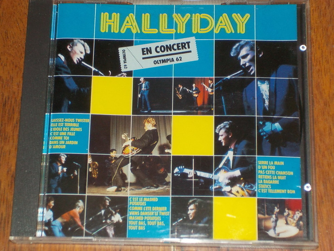 CD - JOHNNY HALLYDAY - En Concert - Olympia 62 -  FRA MINT-