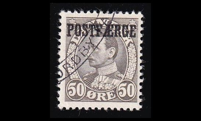 Tanska PF_20 o Christian X 50 öre harmaa (1936)