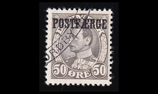 Tanska PF_20 o Christian X 50 öre harmaa (1936)