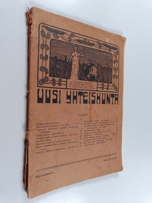 Uusi yhteiskunta : kuvitettu sosialistinen kuukausijulkai...