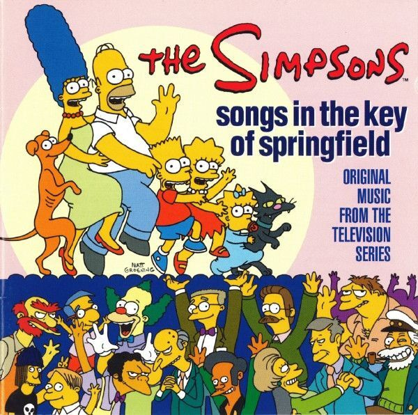 The Simpsons - Songs In The Key Of Springfield (CD) MINT!!