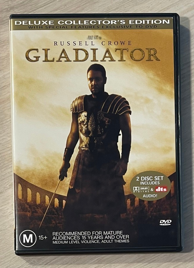 Ridley Scott: GLADIATOR (2000) Erikoisjulkaisu (2DVD)
