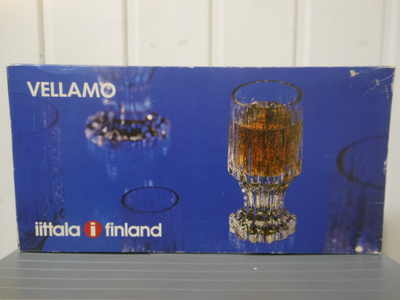Iittala Vellamo Lasit 4 kpl 12 cl Uudet