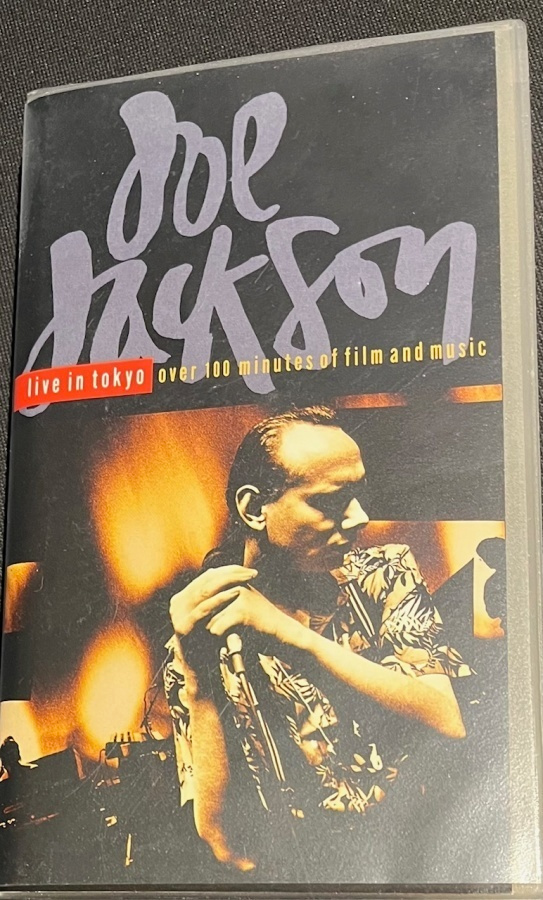 Joe Jackson - Live in Tokyo VHS videokasetti