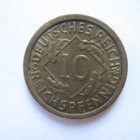 Saksa Weimar 10 Reichspfennig 1935 A - pikkukuva 2