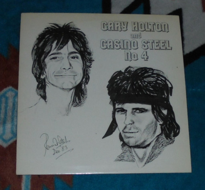 GARY HOLTON AND CASINO STEEL ~ No 4 ~ LP Test Pressing