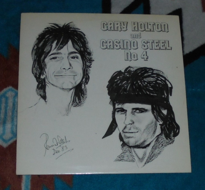 GARY HOLTON AND CASINO STEEL ~ No 4 ~ LP Test Pressing
