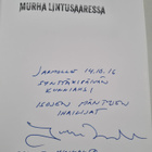 Juha Laaksonen : Murha Lintusaaressa (signeerattu) - pikkukuva 3
