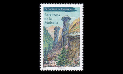 Andorra Fr 755 ** Myytit ja legendat (2013)