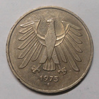 Saksa. 5 mark 1975F. - pikkukuva 1