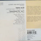 Beethoven: Septuor, Gassenhauser-Trio cd - pikkukuva 2