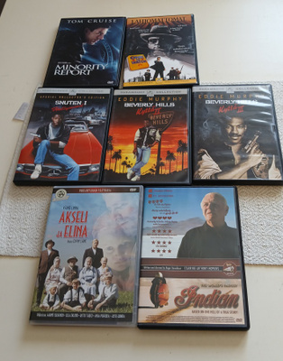 Dvd-elokuvia 3e / kpl