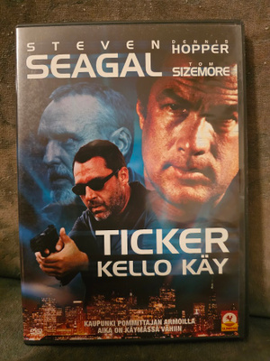 Ticker - kello käy (DVD) Steven Seagal, Dennis Hopper