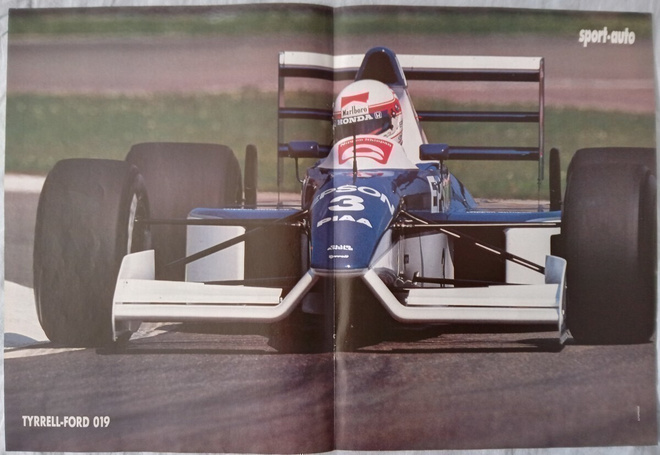 Tyrrell-Ford 019 -juliste