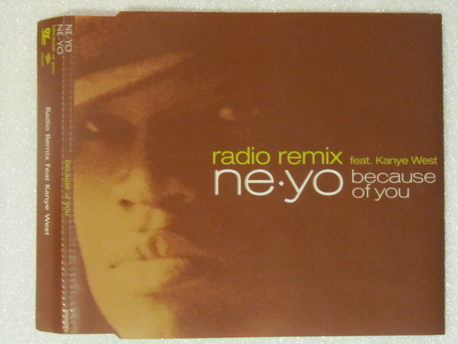 Ne-Yo feat. Kanye West • Because Of You PROMO CD-Single