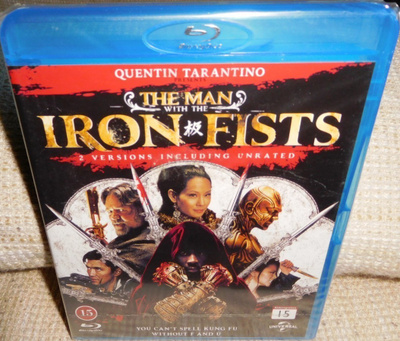 Man With Iron Fists (muoveissa) Blu-ray