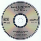 Dave Lindholm – José Blues - CD - 1988 - Jose Blues - pikkukuva 4