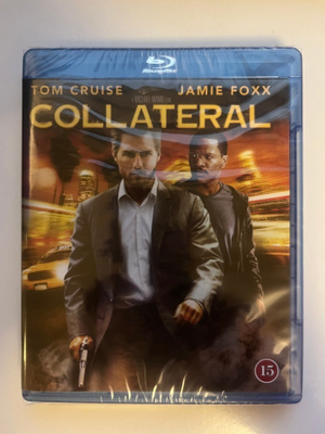 Collateral (Blu-ray) Tom Cruise, Jamie Foxx (2004) UUSI