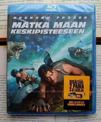 Matka maan keskipisteeseen (Blu-ray, UUSI)