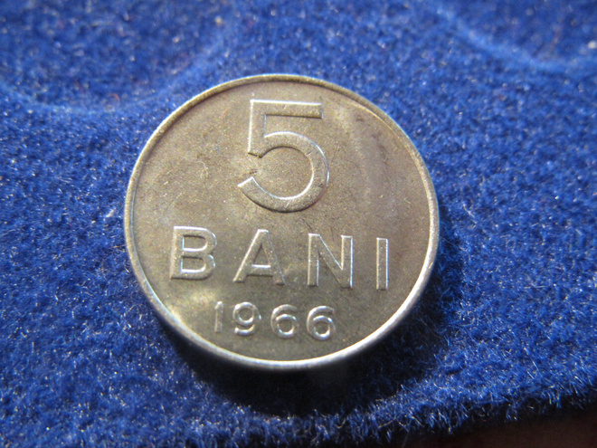 5 bani 1966. Romania