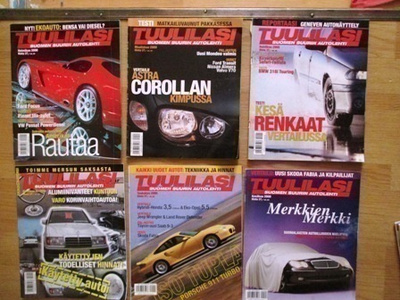 TUULILASI-lehtiä, 1,00€ kpl