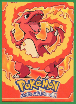 Pokémon 1999 Topps #E5 Charmeleon