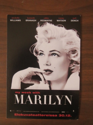 Marilyn-elokuvan mainoskortti