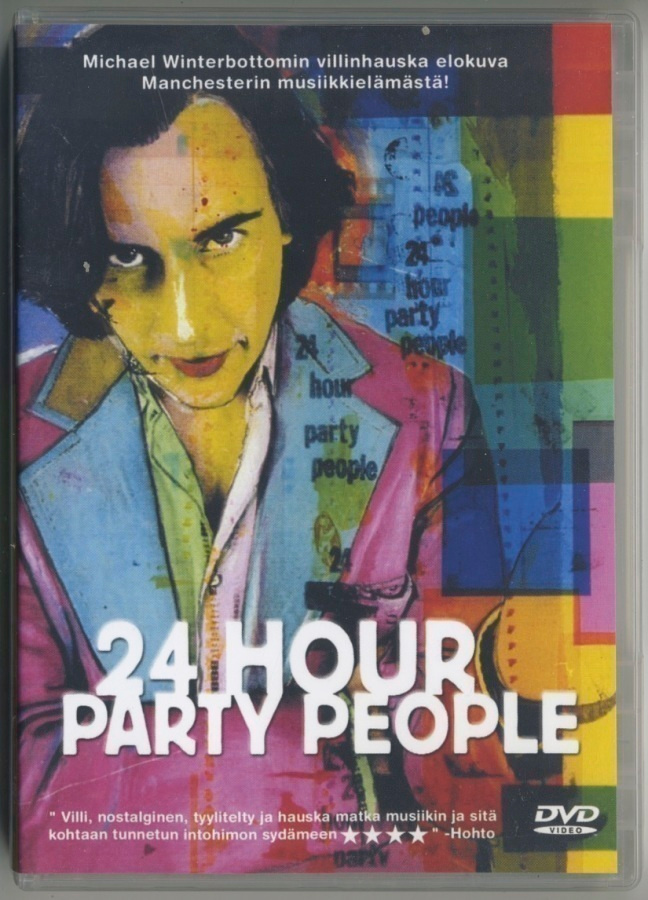24 HOUR PARTY PEOPLE – Suomi-DVD 2003 - Madchester!