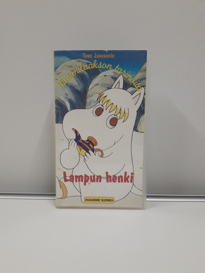 Muumilaakson Tarinoita- Lampun Henki (Tove Jansson, vhs)