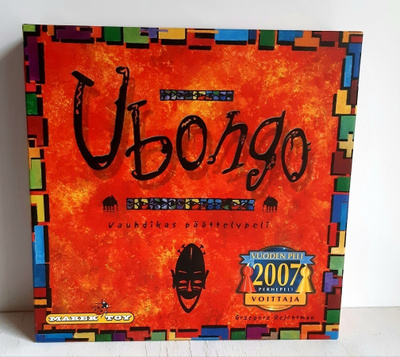 Ubongo lautapeli hieno kunto
