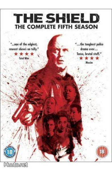 The Shield - Lain Varjolla, Kausi 5, 4DVD, R2